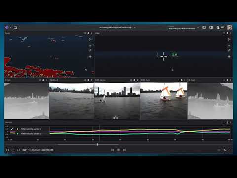Visualized using Foxglove: The MIT Sea Grant AUV Laboratory's Prodromos marine perception dataset.