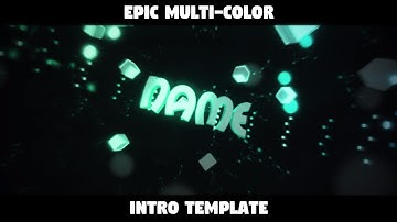 || Epic Multi-color Intro Template! || SkooArtz || FULL MOTIVATION! || + DL ||