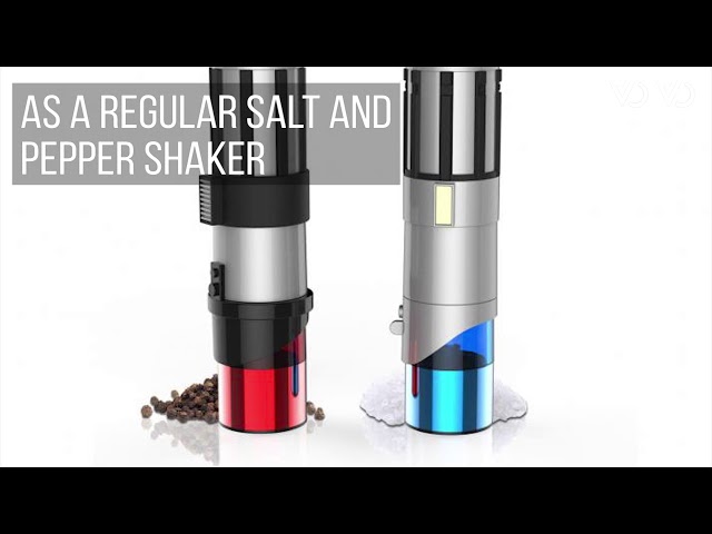 Star Wars Lightsaber Salt and Pepper Mill