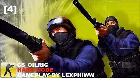 Counter Strike : Condition Zero Gameplay [Map: (cs_oilrig)] - Hard Mode