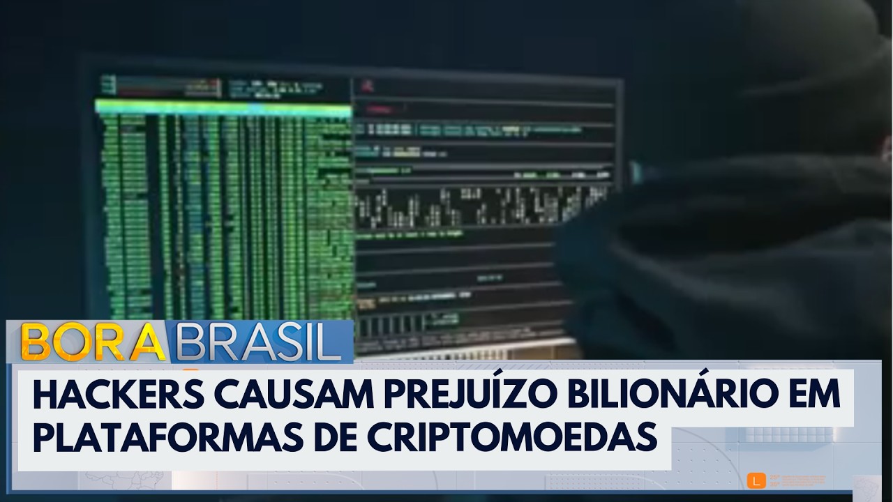 Hackers atacam 2 plataformas de criptomoedas e causam prejuízo de U$ 8 bi | Bora Brasil