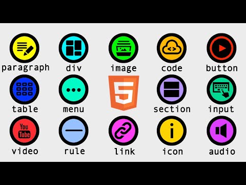 Every HTML Element Explained In 8 Minutes