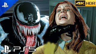 (Ps5) Spider-Man 2 - Venom Transforms Mj To Scream Symbiote Scene | Ultra Graphics [4K 60Fps Hdr]