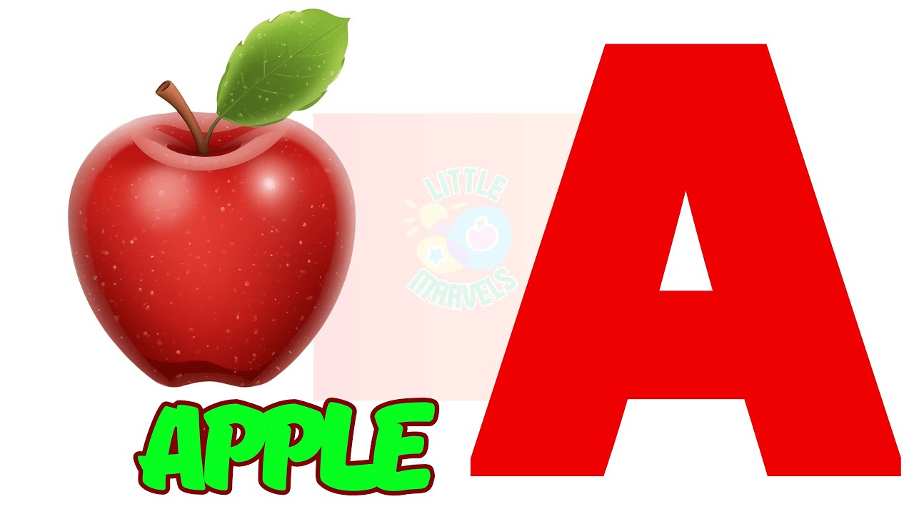 Alphabet Phonics : A is for Apple 🍎 | 1 to 10 Counting Song