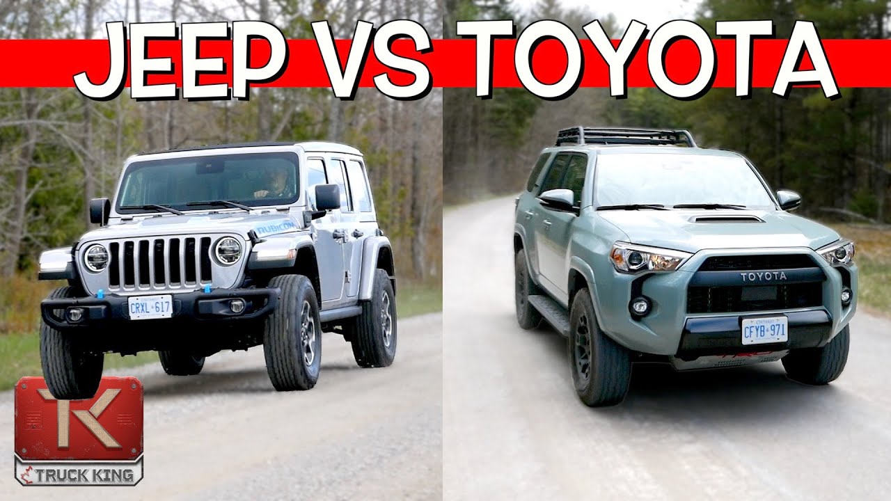 Jeep Wrangler 4xe Rubicon vs Toyota 4Runner TRD Pro vs MUD! Which Off-Road  SUV is Best?  - YouTube