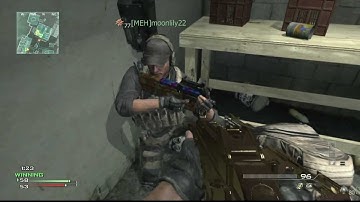 MW3 - P90 Autumn Camo with Purple Clip Glitch