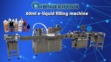 CX-YGF 60ml e-liquid filling machine/cbd oil filling machine/automatic linear liquid filling machine