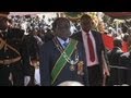 Zimbabwe  robert mugabe soffre une investiture majestueuse