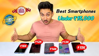 Top 5 Smartphone To Buy Under ₹15,000 in Amazon & Flipkart Sale 2022