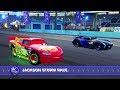 Cars 3: Driven to Win [PS4] Gameplay - Lightning McQueen vs Jackson Storm (Hard Mode)