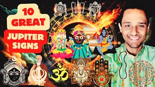 10 classic signs that you have a powerful JUPITER in your Horoscope #jupiter #guru #god #faith