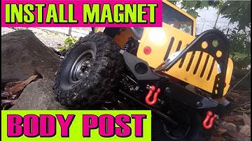 INSTALL MAGNET BODY POST - AUSTAR WB 313 mm