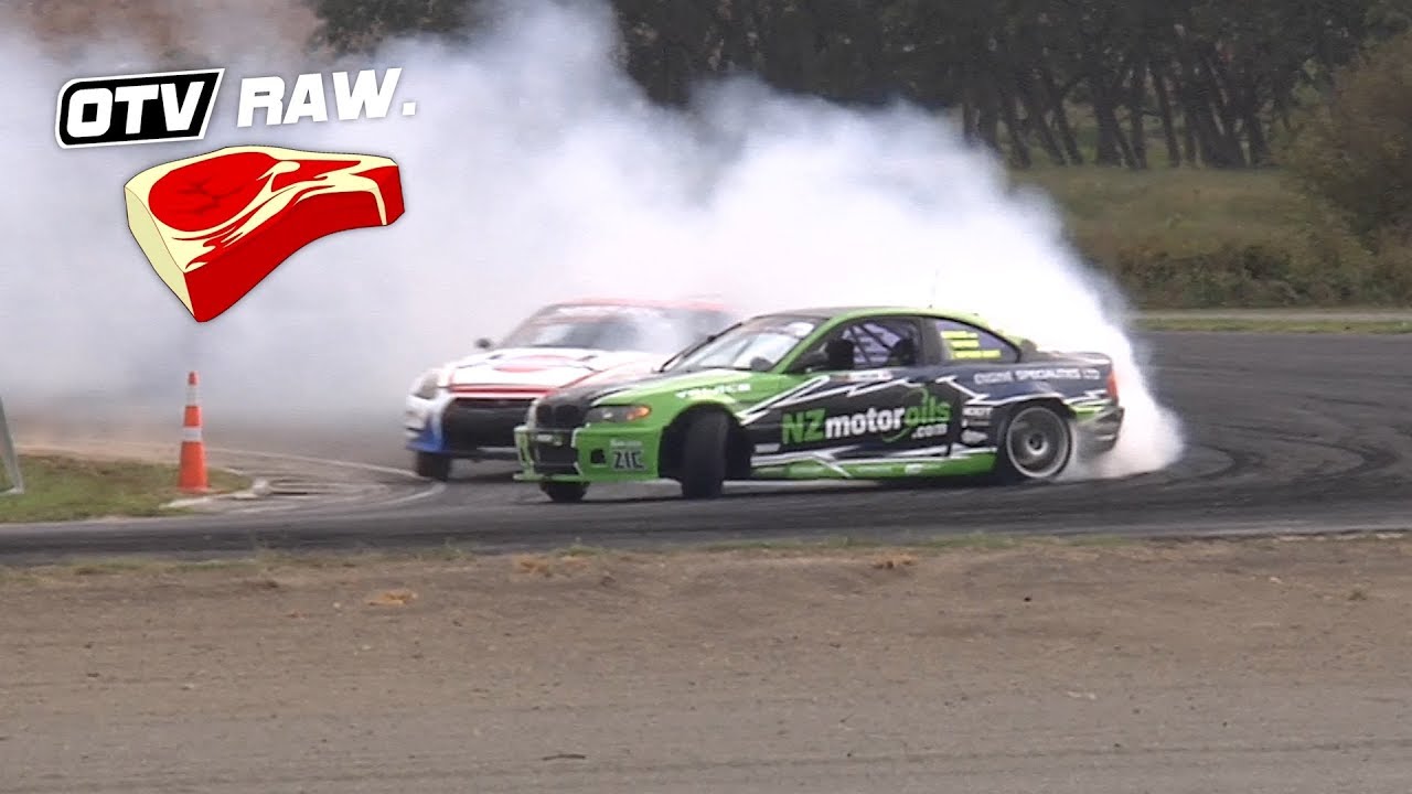 Darren Kelly RB34DET R35 GTR vs Daynom's 2JZ BMW E46 - D1NZ R3 Hampton ...