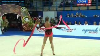 Melitina Staniouta Ribbon Final Grand Prix Moscow 2012