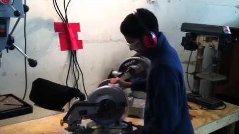 2014 FRC team Aim robotics cutting part 2