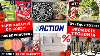 ACTION GRUBE PODUSZKI 😍 TANIE NARZUTY ❗️😱 CUDNY WISZĄCY FOTEL! 💥PROMOCJE TYGODNIA 8-14.05 💥