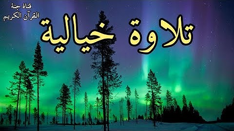 تلاوة رائعة تاخذك بعيدا بصوت جميل جدا سورة الفاتحة و ال عمران surah al fateha & aliemran