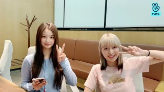 (ENG SUB) 220718 NMIXX LILY & SULLYOON Vlive update "A combination you've never seen before!"