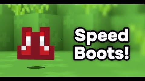 how to create speed boots in bloxd.io