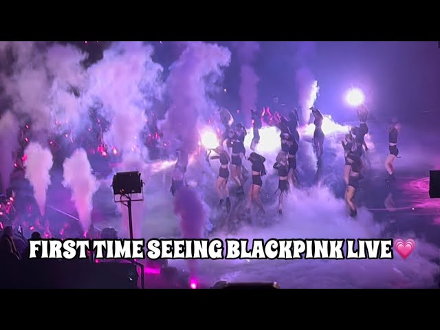 BLACKPINK performing PINK VENOM at the MTV VMAS 2022 [AUDIENCE REACTION / BLINK FANCAM]💗🖤