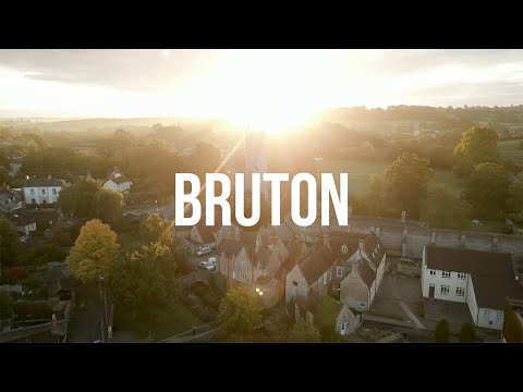 Bruton, Somerset - Aerial Drone Video in 4K