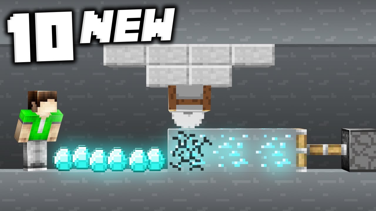 10 Minecraft Pickaxe Inventions that CHANGE Minecraft! 10 Minecraft Pickaxe Inventions that CHANGE Minecraft!