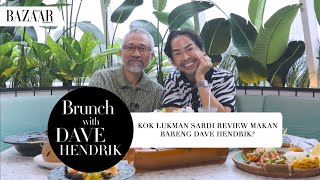 Lho, Kok Lukman Sardi Jadi Review Makanan Bareng Dave Hendrik? | #BWD