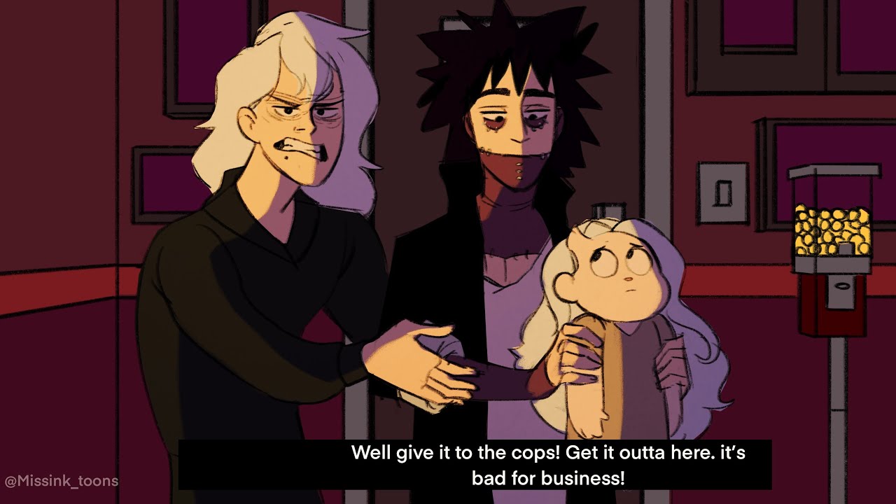 BNHA Tik Tok Animatic : Eri gets adopted by the League of Villains AU