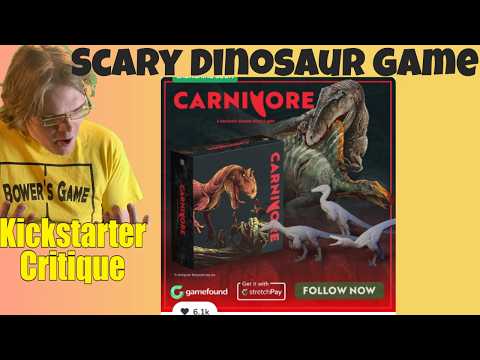 CARNIVORE - Why arent you listed on BGG!?! - Kickstarter Critique Review