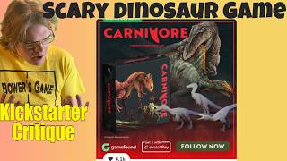CARNIVORE (C+) Not A Boardgame! Kickstarter Critique Review Wealth
