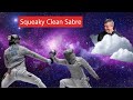 3 minutes of ultra clean sabre fencing that you can watch with your coach