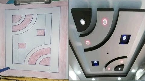 New False Ceiling Design drawing by khushab ceiling point