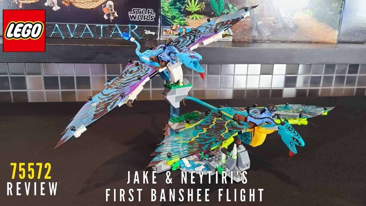 ▻ Review: LEGO Avatar 75572 Jake & Neytiri's First Banshee Flight