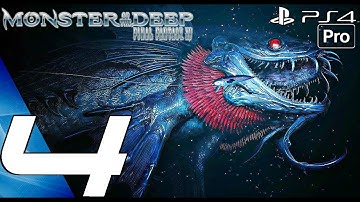 Monster of the Deep Final Fantasy XV - Gameplay Walkthrough Part 4 - Hunts (PS4 PRO) PSVR
