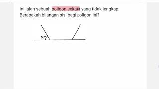 Bilangan Sisi Poligon Mm Ting 2 Youtube