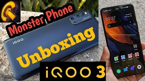IQOO 3 The Monster Smartphone Unboxing 🔥🔥🔥
