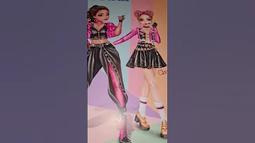 Pop Stars Top Model Cute Fashion Book 