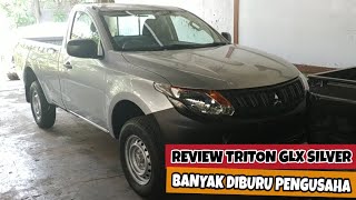 Review Mitsubishi Triton Tipe GLX Manual Warna Silver 4x2 - Single Cabin Pick Up