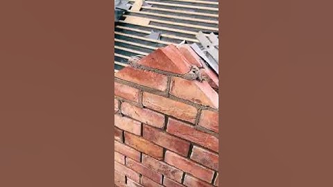 How To Lay Bricks tricks For Beginners Using a line less #constructionworkers #youtubeshortsvideos