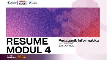 Resume Modul 4 BIMTEK Informatika 2024