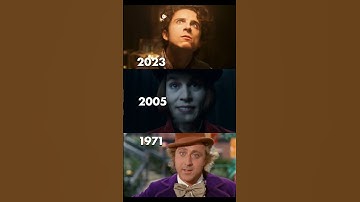 Willy Wonka Comparison | Wonka 2023 vs Willy Wonka and the Chocolate Factory 1971/2005🤫
