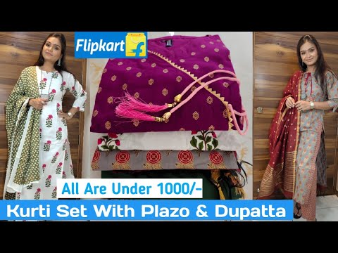 Flipkart kurti haul | flipkart dress haul | review - YouTube