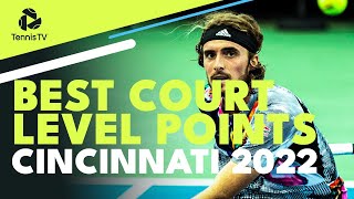 Best Court-Level Tennis Points 😍 | Cincinnati 2022