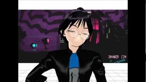 (mmd) Invader Zim go