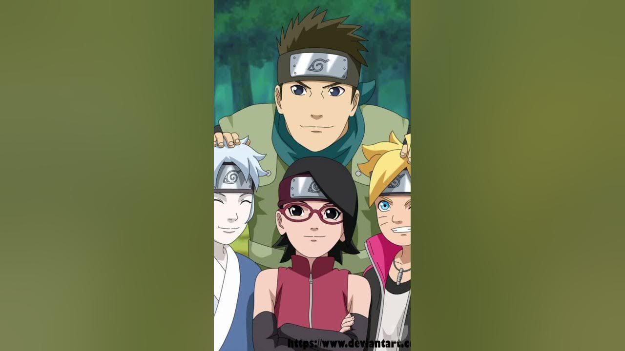 New team 7. Боруто узумаки. Боруто сарада и мицуки. Команда 7 боруто сарада мицуки. Команда конохамару в боруто.
