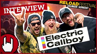 ELECTRIC CALLBOY - Interview 🤘 LIVE vom RELOAD Festival!