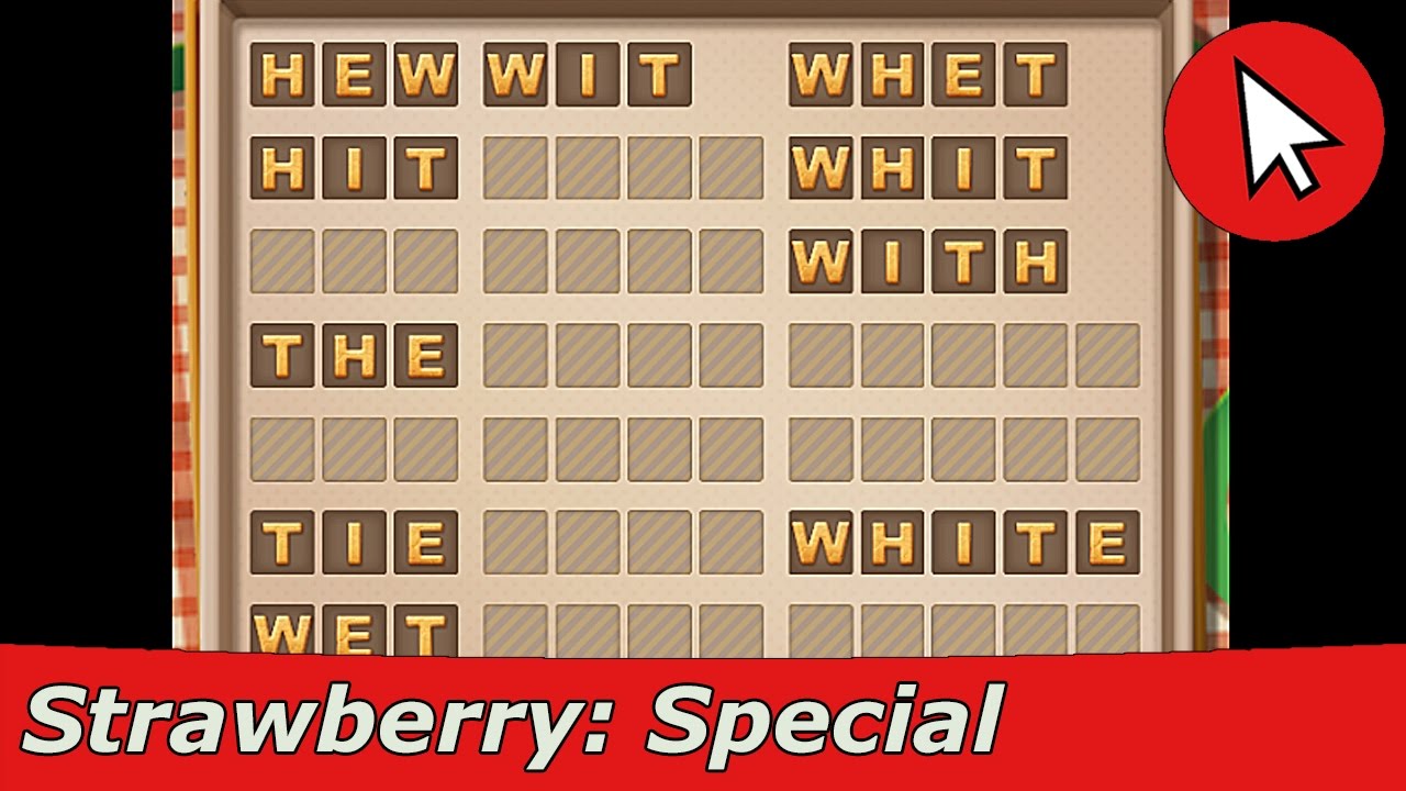 Word Cookies Strawberry Special Level Answers Word Cookies Strawberry Special Level Answers Guide - YouTube