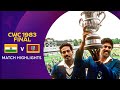 Cricket world cup 1983 final india v west indies  match highlights