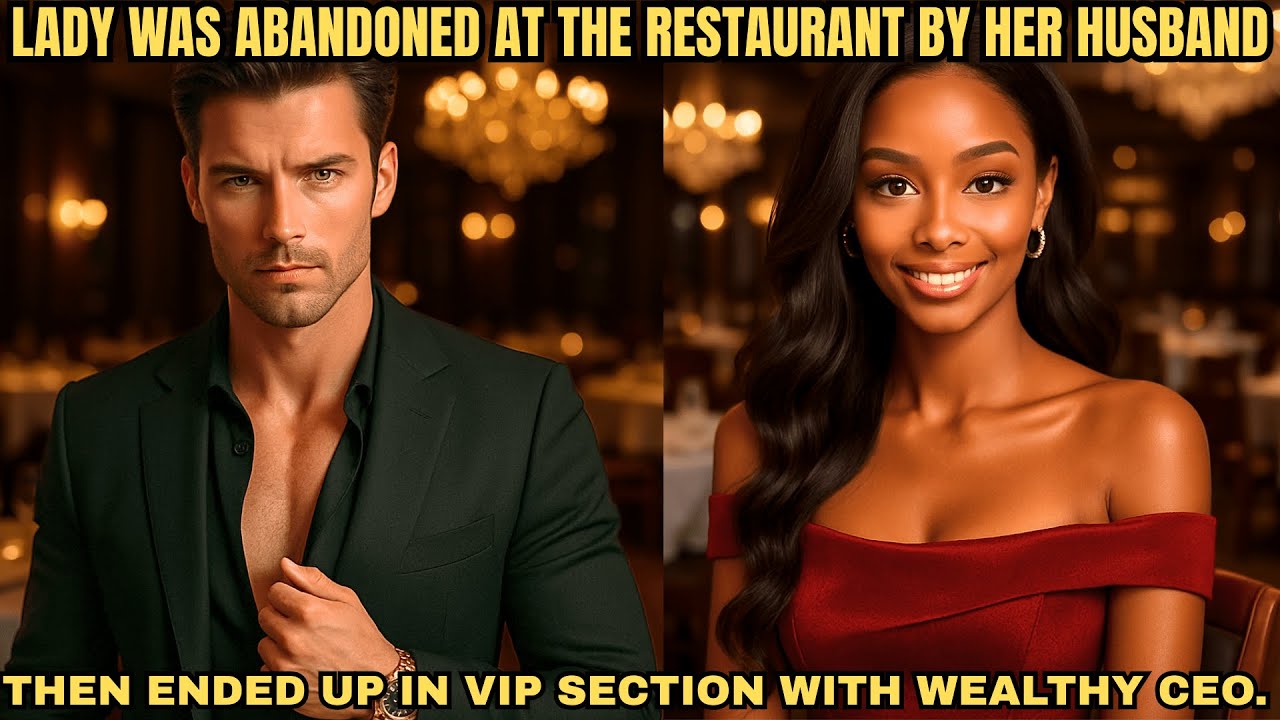 LADY WAS ABANDONED AT THE RESTAURANT BY HER HUSBAND - THEN ENDED UP IN VIP SECTION WITH WEALTHY CEO.