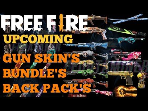 Free Fire All New Upcoming Bundles, Backpacks, Gun Skins ...